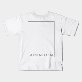 Minimalism Kids T-Shirt